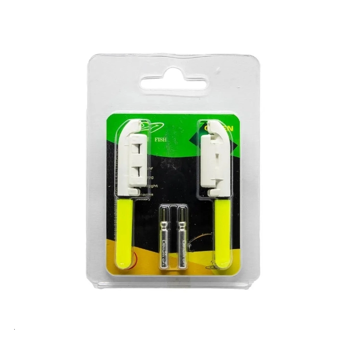 ŚWIETLIK NA BATERIE ŻÓŁTY 2SZT